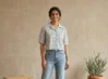 K 960 New Colors By Naisha Cotton Printed Crop Shirt
